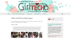 Desktop Screenshot of girltechsandiego.org